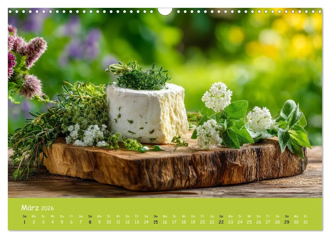 Bild: 9783516700077 | Käsekalender - mit Gourmet Käse und Platten durchs Jahr...