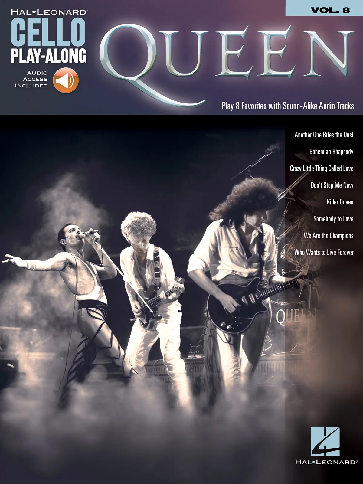 Cover: 888680670177 | Queen | Cello Play-Along Volume 8 | Taschenbuch | Buch + Online-Audio