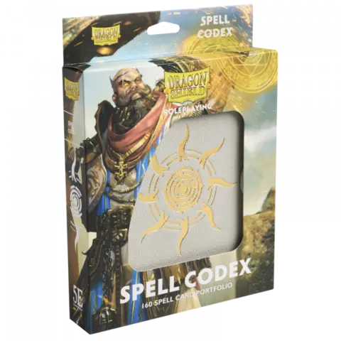Cover: 5706569500177 | Spell Codex - Ashen White | Dragon Shield Roleplay | EAN 5706569500177