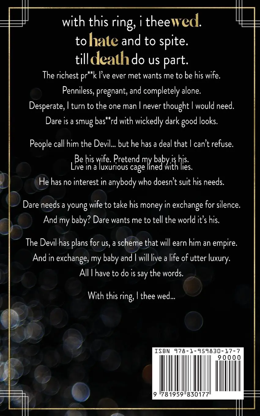 Rückseite: 9781959830177 | Deal With The Devil | An Enemies to Lovers Billionaire Romance | Wood