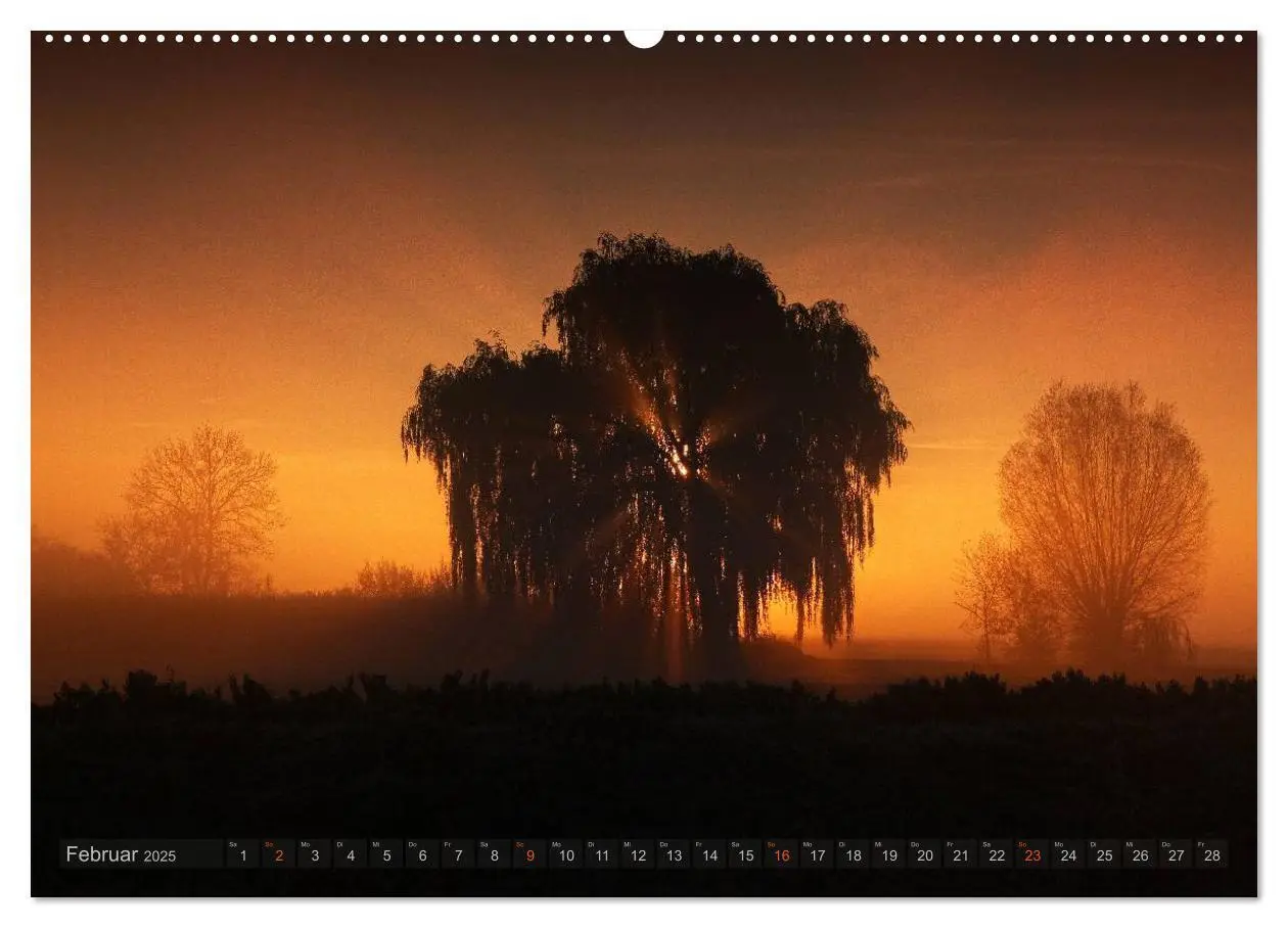 Bild: 9783435750177 | Zauberhafte Abendstimmung (Wandkalender 2025 DIN A2 quer), CALVENDO...
