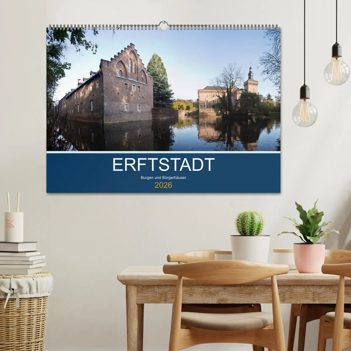 Bild: 9783457840177 | ERFTSTADT - Burgen und Bürgerhäuser (Wandkalender 2026 DIN A2...