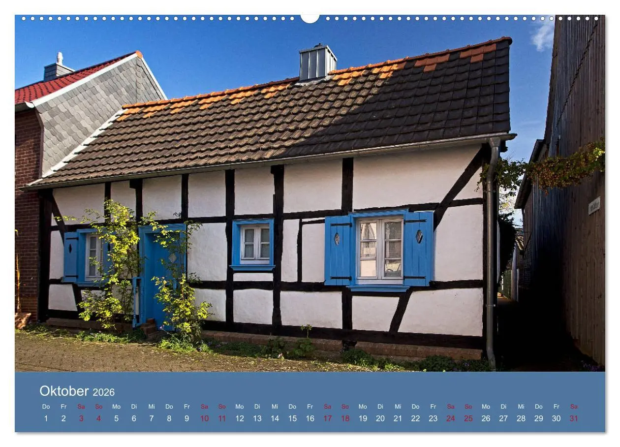 Bild: 9783457840177 | ERFTSTADT - Burgen und Bürgerhäuser (Wandkalender 2026 DIN A2...