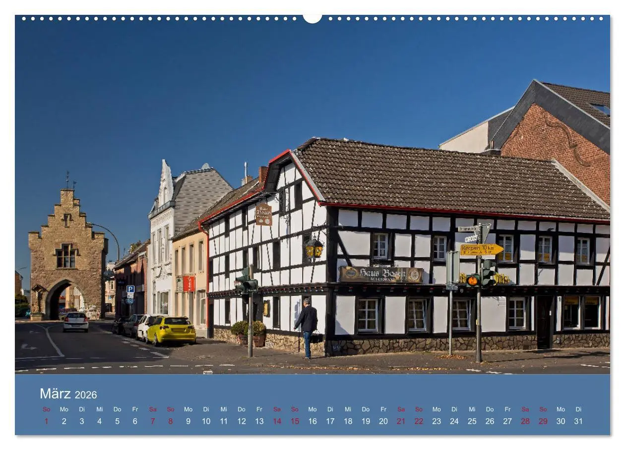 Bild: 9783457840177 | ERFTSTADT - Burgen und Bürgerhäuser (Wandkalender 2026 DIN A2...