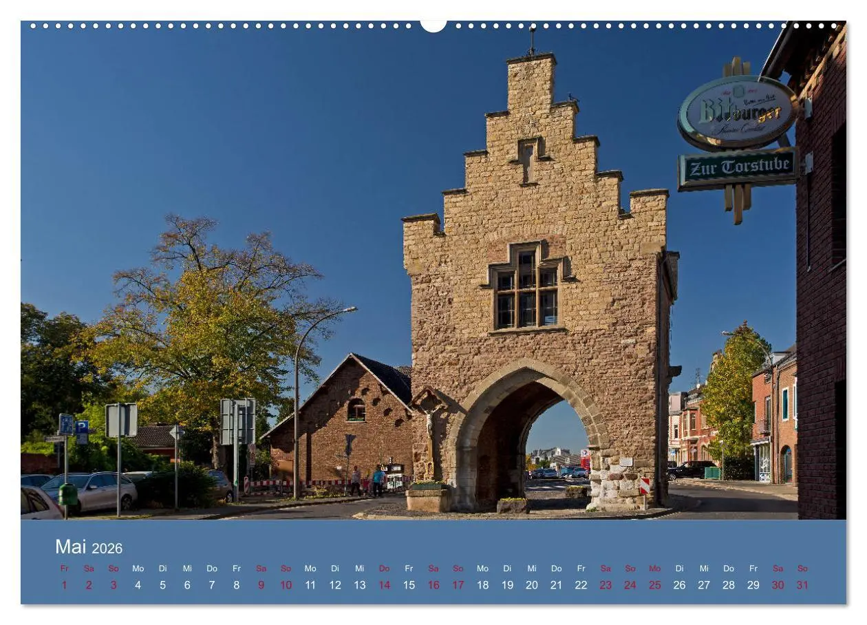 Bild: 9783457840177 | ERFTSTADT - Burgen und Bürgerhäuser (Wandkalender 2026 DIN A2...