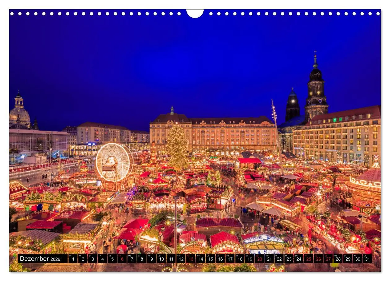 Bild: 9783516240177 | Barockperle Dresden (Wandkalender 2026 DIN A3 quer), CALVENDO...