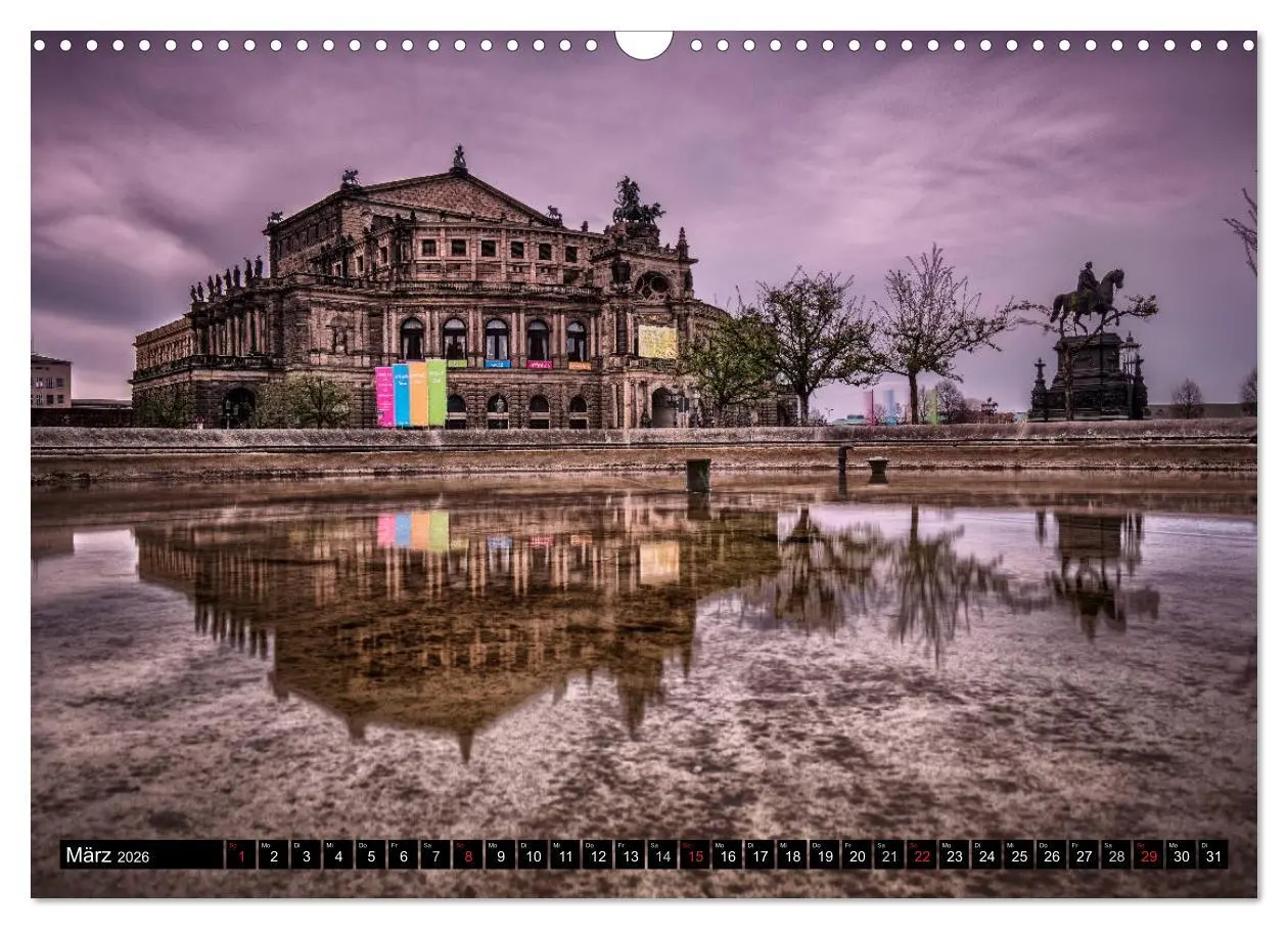Bild: 9783516240177 | Barockperle Dresden (Wandkalender 2026 DIN A3 quer), CALVENDO...