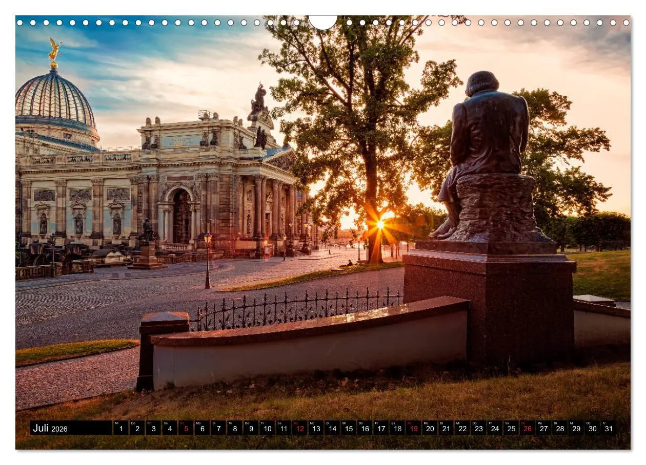 Bild: 9783516240177 | Barockperle Dresden (Wandkalender 2026 DIN A3 quer), CALVENDO...