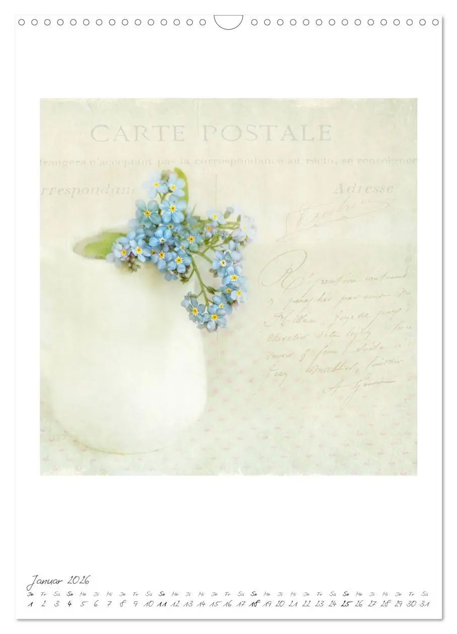 Bild: 9783516480177 | Flower Dreams (Wandkalender 2026 DIN A3 hoch), CALVENDO Monatskalender