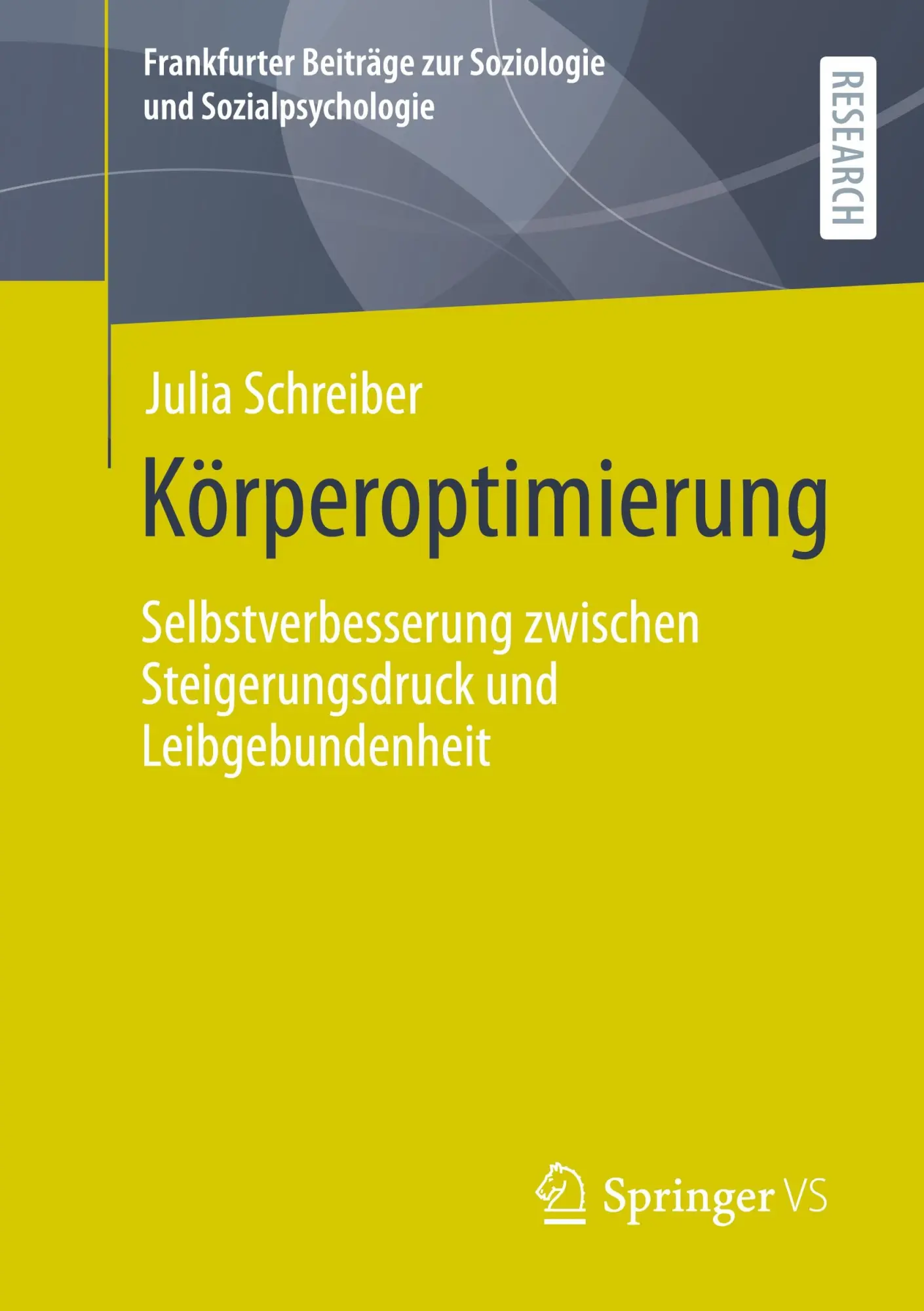 Cover: 9783658360177 | Körperoptimierung | Julia Schreiber | Taschenbuch | Paperback | ix