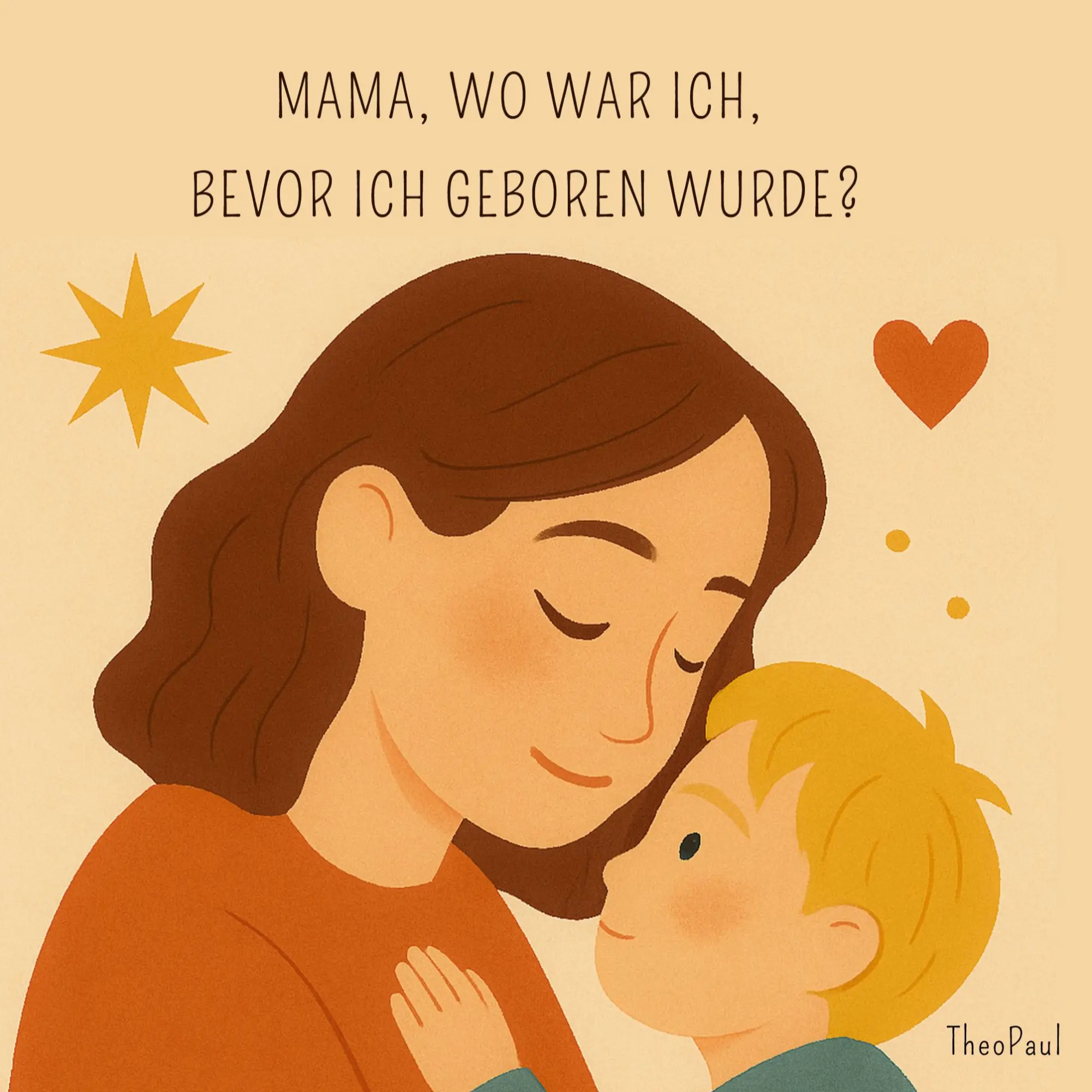 Cover: 9783819280177 | Mama, wo war ich, bevor ich geboren wurde? | Theo Paul | Taschenbuch
