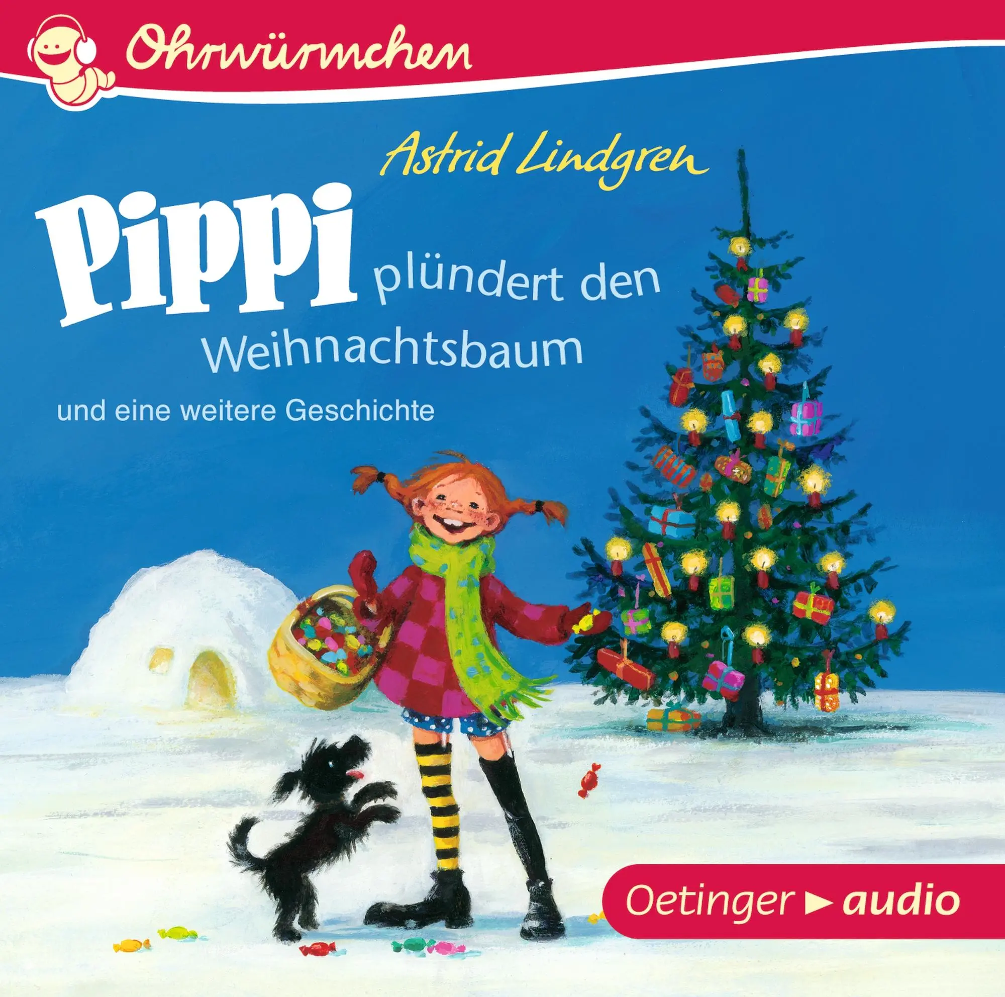 Cover: 9783837310177 | Pippi plündert den Weihnachtsbaum und eine weitere Geschichte (CD)