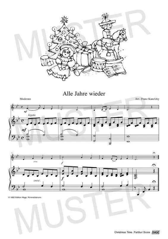 Bild: 9783866260177 | Christmas Time für Saxophon und Klavier | Franz Kanefzky | Broschüre