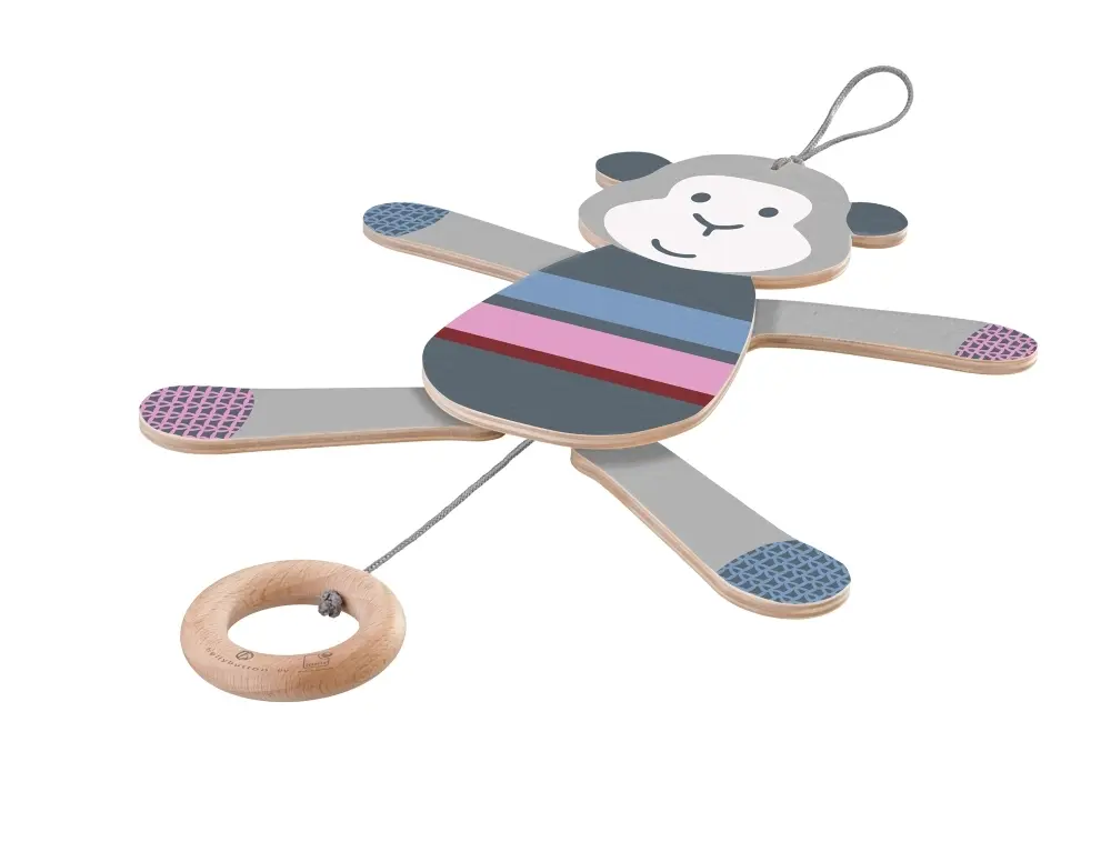 Bild: 4060848640277 | Zappeläffchen, Hampelmann Affe, 26 cm | Spielzeug | 2021 | Selecta