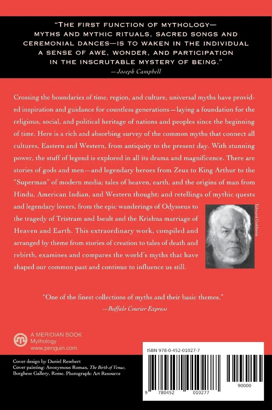 Rückseite: 9780452010277 | The Universal Myths | Heroes, Gods, Tricksters, and Others | Buch