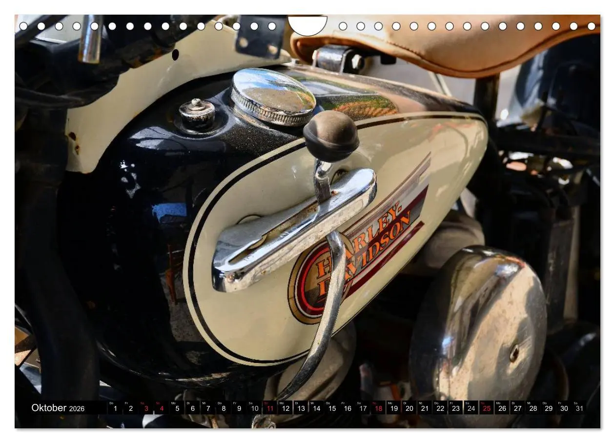 Bild: 9783516090277 | Harley Davidson WLA 750 (Wandkalender 2026 DIN A4 quer), CALVENDO...