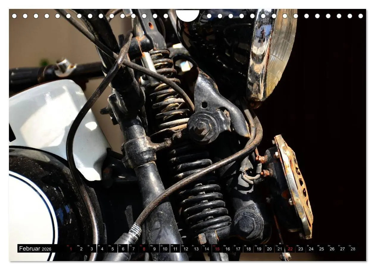 Bild: 9783516090277 | Harley Davidson WLA 750 (Wandkalender 2026 DIN A4 quer), CALVENDO...