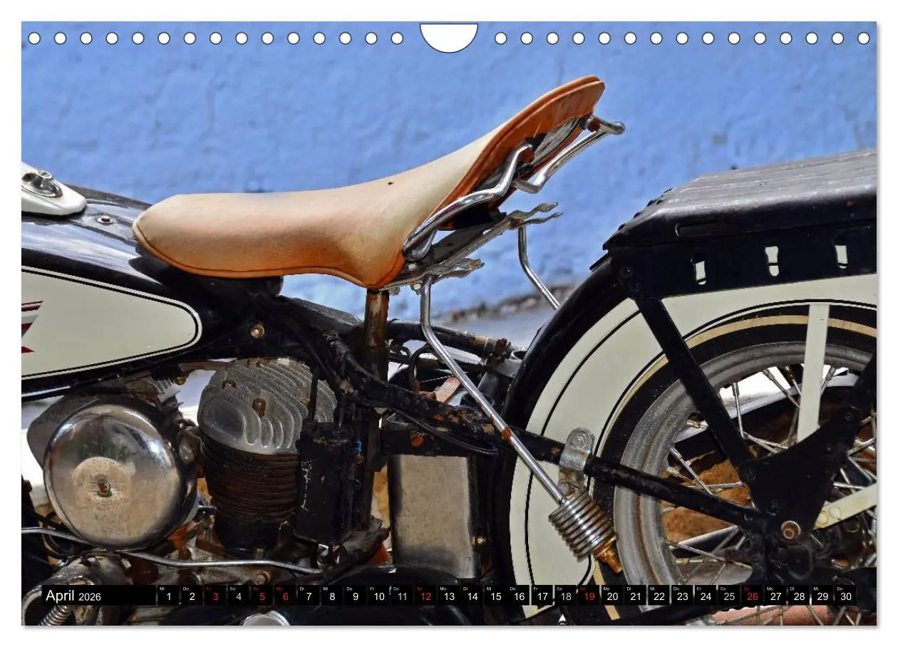 Bild: 9783516090277 | Harley Davidson WLA 750 (Wandkalender 2026 DIN A4 quer), CALVENDO...