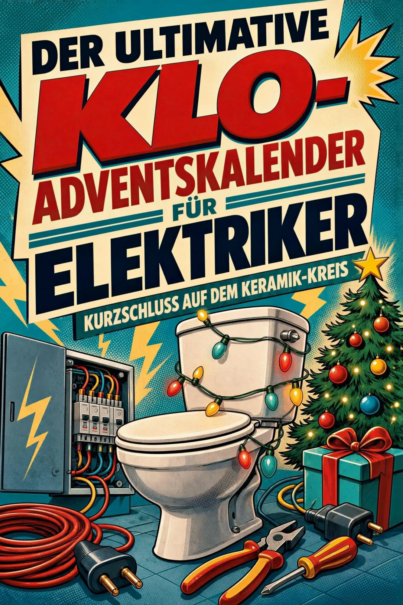 Cover: 9783696110277 | Der ultimative Klo-Adventskalender für Elektriker | Louis Schäfer