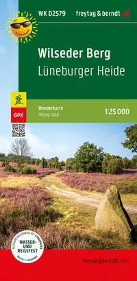 Cover: 9783707920277 | Wilseder Berg, Wanderkarte 1:25.000, freytag &amp; berndt, WK D2579 | KG