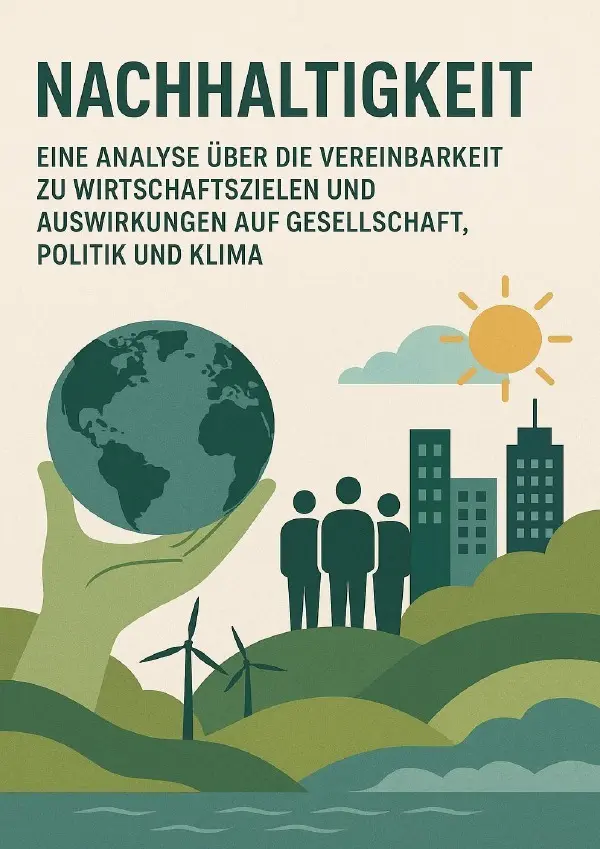 Cover: 9783819720277 | Nachhaltigkeit - Eine Analyse über die Vereinbarkeit zu...