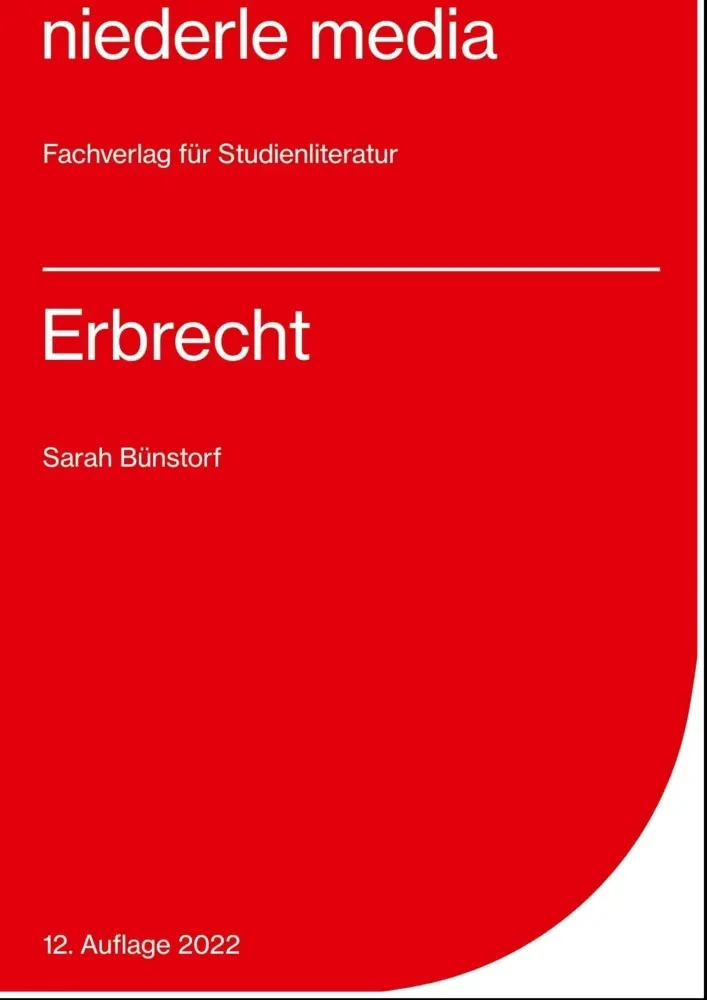 Cover: 9783867240277 | Erbrecht | Sarah Bünstorf | Taschenbuch | 104 S. | Deutsch | 2013