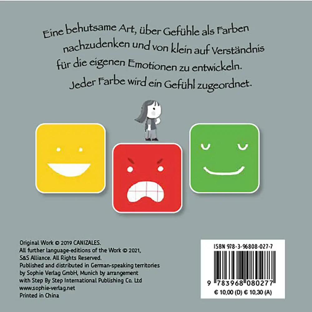 Rückseite: 9783968080277 | Manchmal fühle ich mich Grau | Canizales | Buch | 10 S. | Deutsch