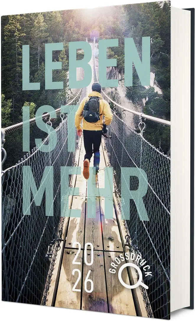 Cover: 9783989630277 | Leben ist mehr 2026 - Großdruck | Impulse für jeden Tag | Buch | 2025