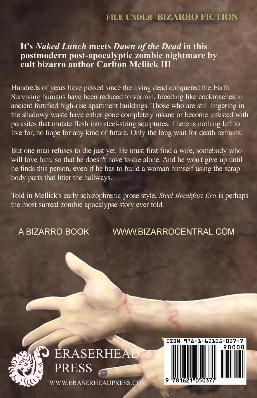 Rückseite: 9781621050377 | The Steel Breakfast Era | A Postmodern Zombie Novel | III | Buch