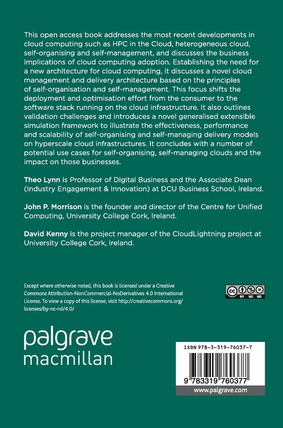 Rückseite: 9783319760377 | Heterogeneity, High Performance Computing, Self-Organization and...