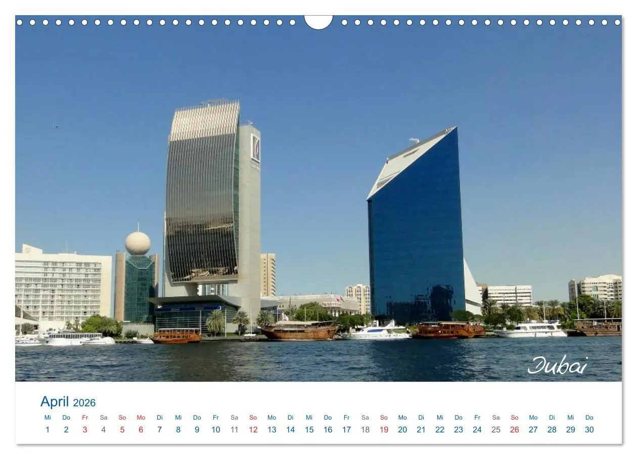 Bild: 9783516220377 | Vereinigte Arabische Emirate (Wandkalender 2026 DIN A3 quer),...