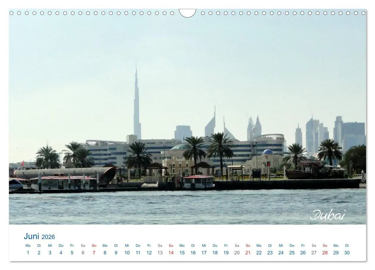 Bild: 9783516220377 | Vereinigte Arabische Emirate (Wandkalender 2026 DIN A3 quer),...