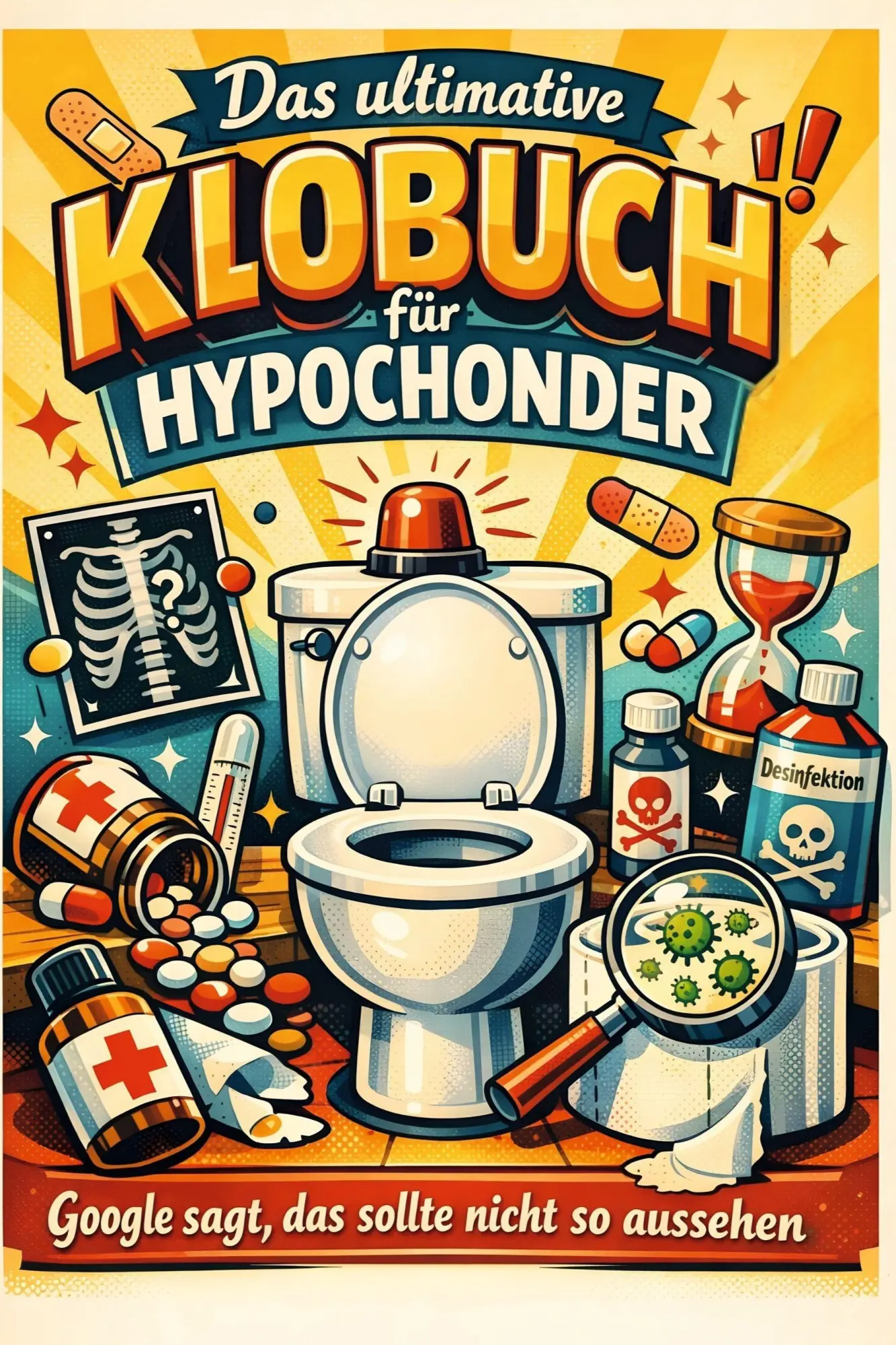 Cover: 9783696100377 | Das ultimative Klobuch für Hypochonder | Sofia Maier | Taschenbuch