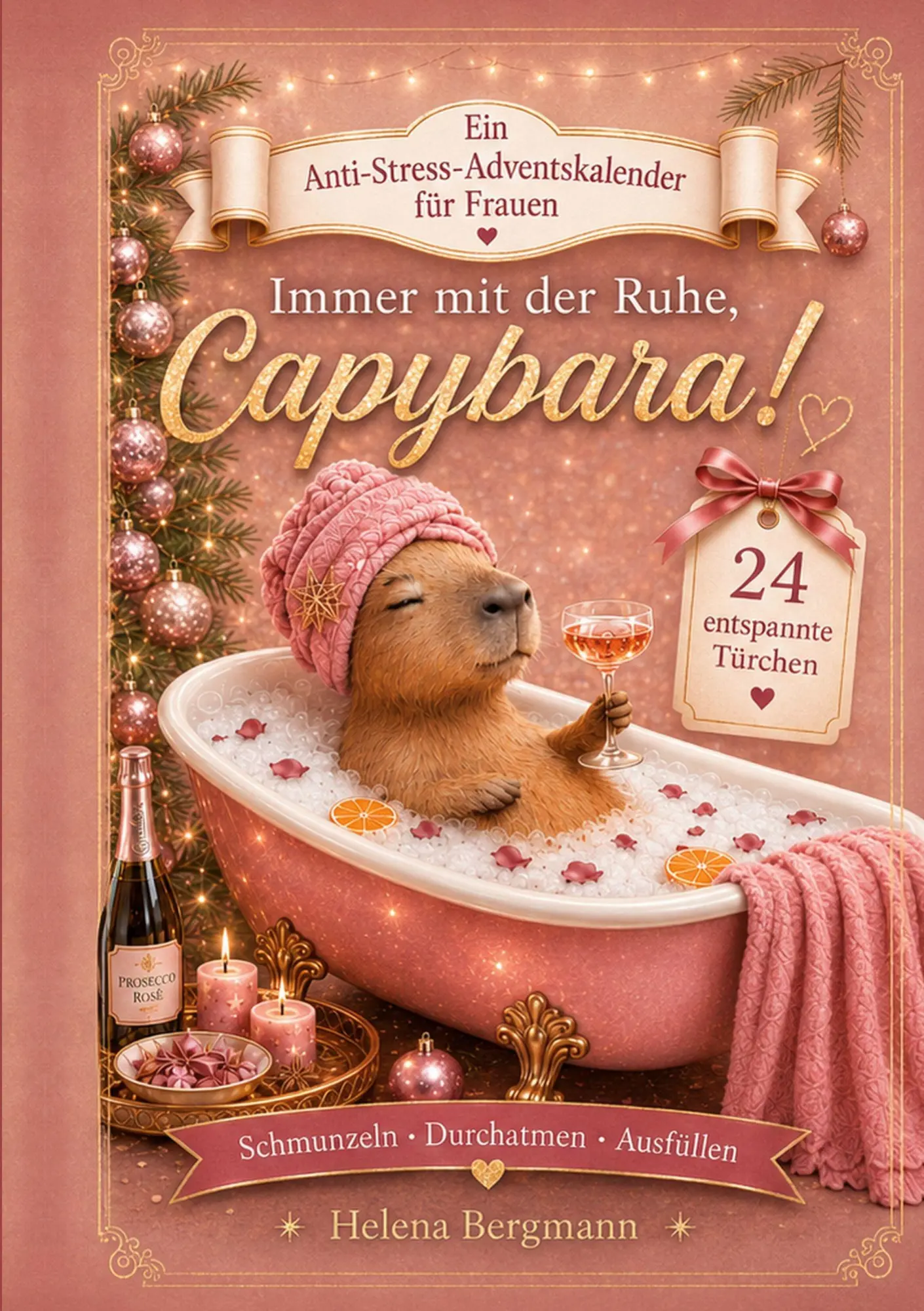 Cover: 9783903620377 | Immer mit der Ruhe, Capybara | Helena Bergmann | Taschenbuch | Deutsch