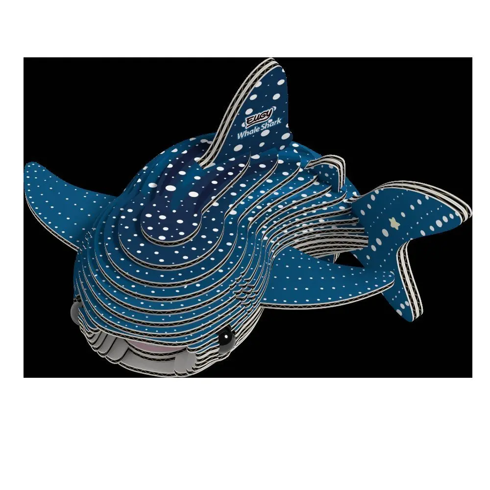 Bild: 9421035150477 | EUGY - 3D Bastelset Walhai | Kit (Bastelset) | In Karton | 650049