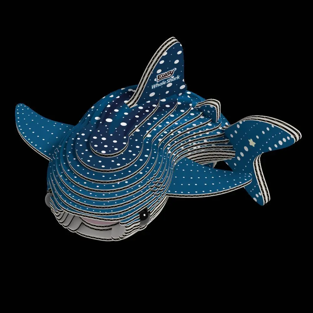 Bild: 9421035150477 | EUGY - 3D Bastelset Walhai | Kit (Bastelset) | In Karton | 650049