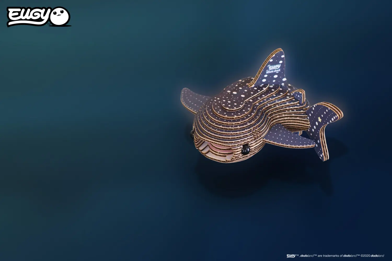 Bild: 9421035150477 | EUGY - 3D Bastelset Walhai | Kit (Bastelset) | In Karton | 650049