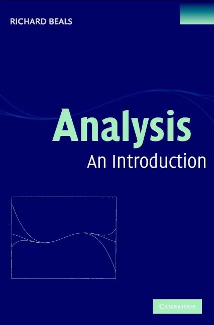 Cover: 9780521600477 | Analysis | An Introduction | Richard Beals | Taschenbuch | Englisch