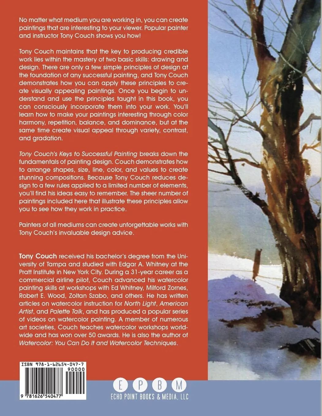 Rückseite: 9781626540477 | Tony Couch's Keys to Successful Painting | Tony Couch | Taschenbuch