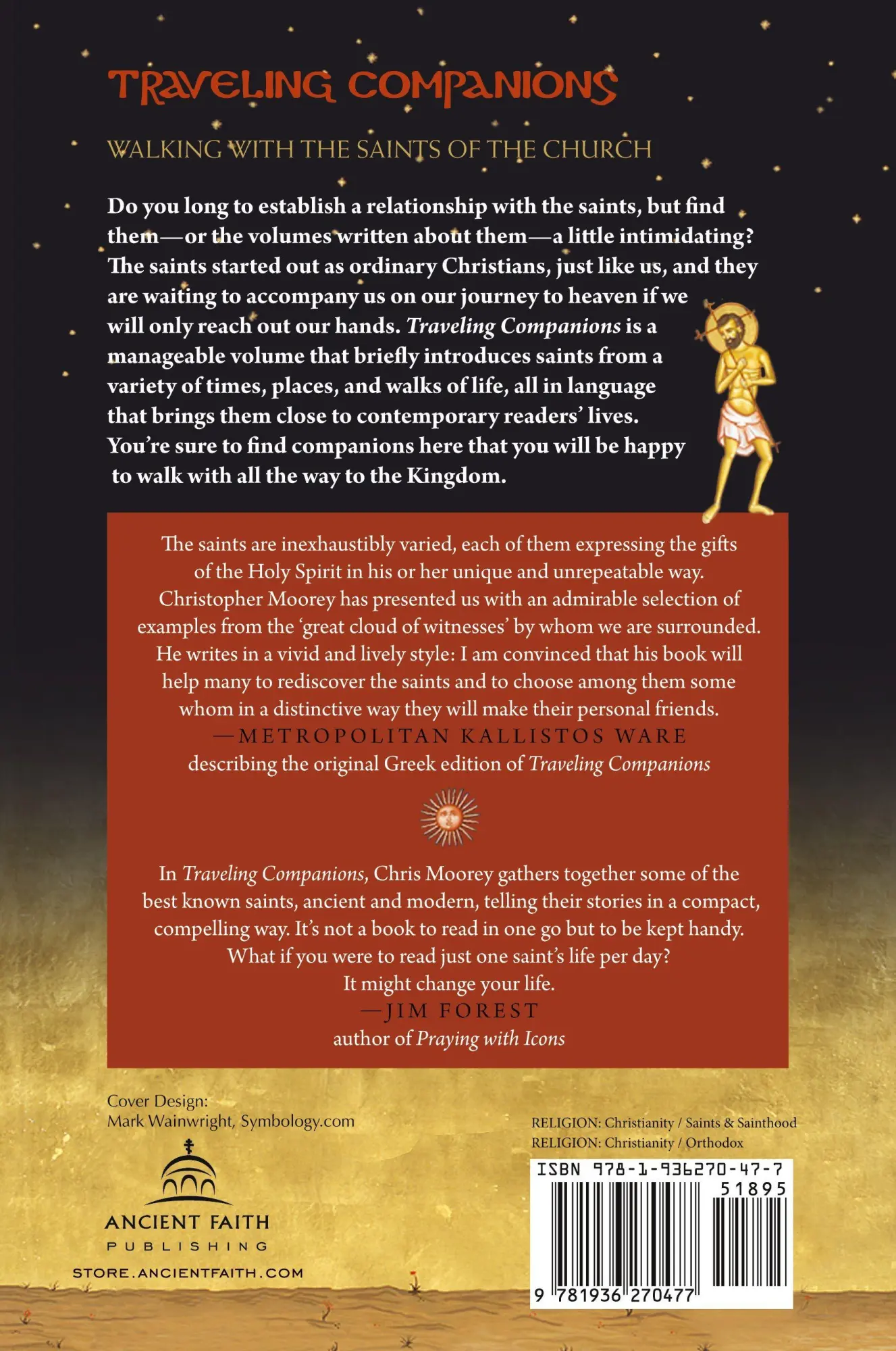 Rückseite: 9781936270477 | Traveling Companions | Walking with the Saints of the Orthodox Church