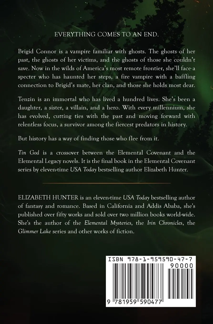 Rückseite: 9781959590477 | Tin God | Elizabeth Hunter | Taschenbuch | Englisch | 2024