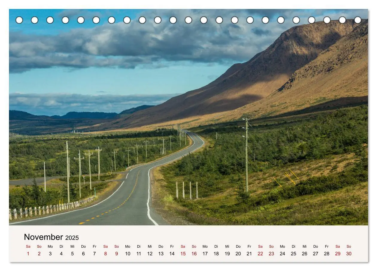 Bild: 9783435340477 | Neufundland Impressionen 2025 (Tischkalender 2025 DIN A5 quer),...