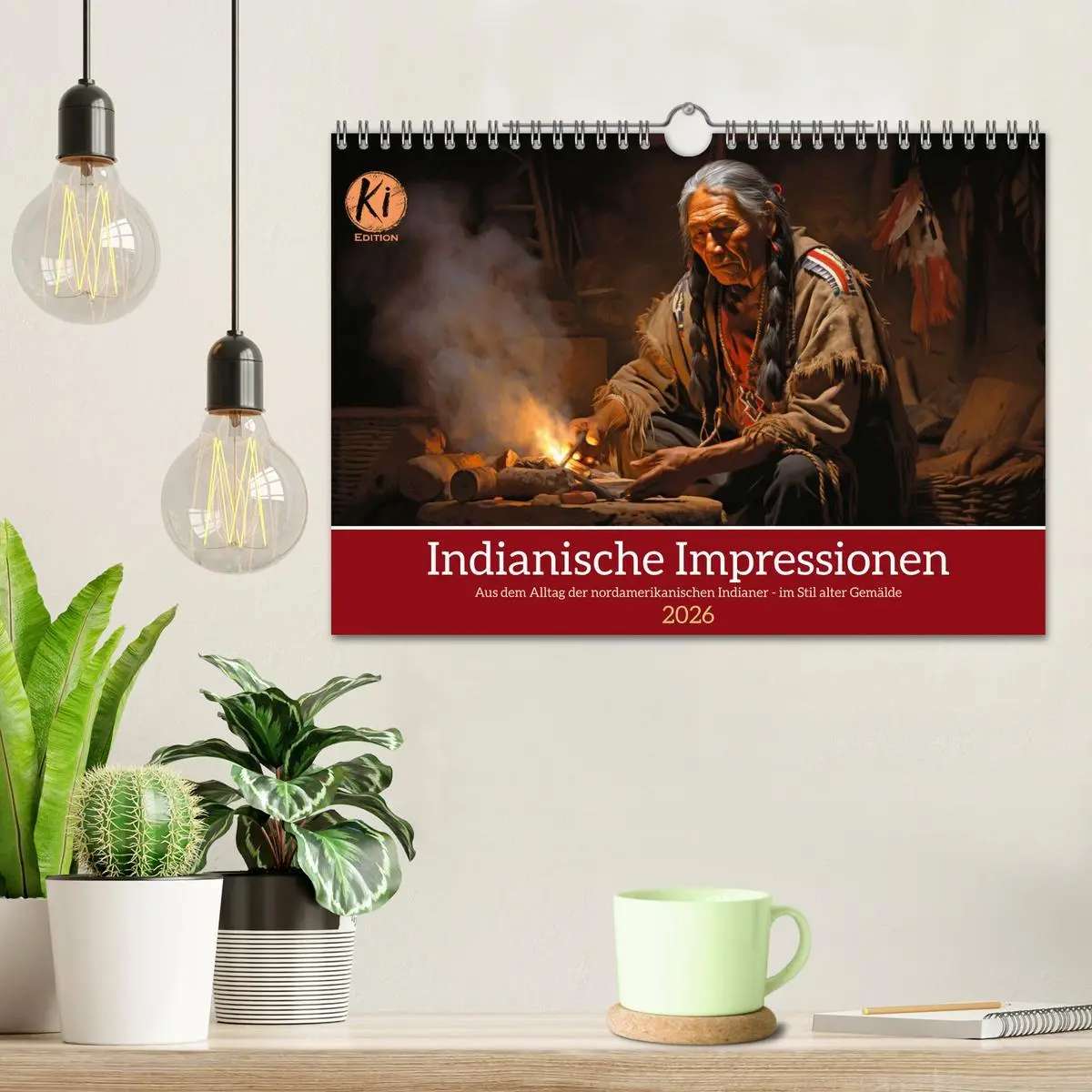 Bild: 9783457360477 | Indianische Impressionen (Wandkalender 2026 DIN A4 quer), CALVENDO...