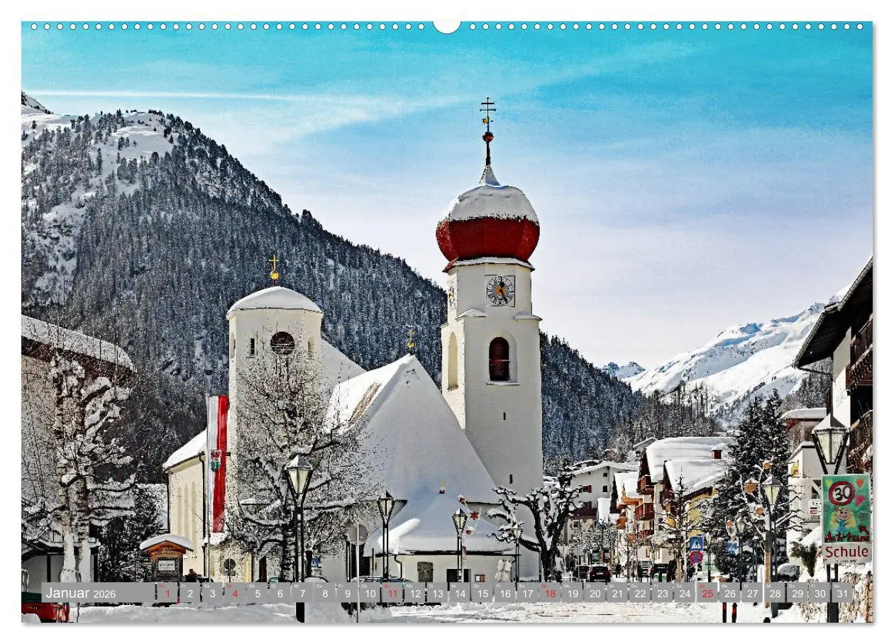 Bild: 9783457670477 | St. Anton am Arlberg (hochwertiger Premium Wandkalender 2026 DIN A2...