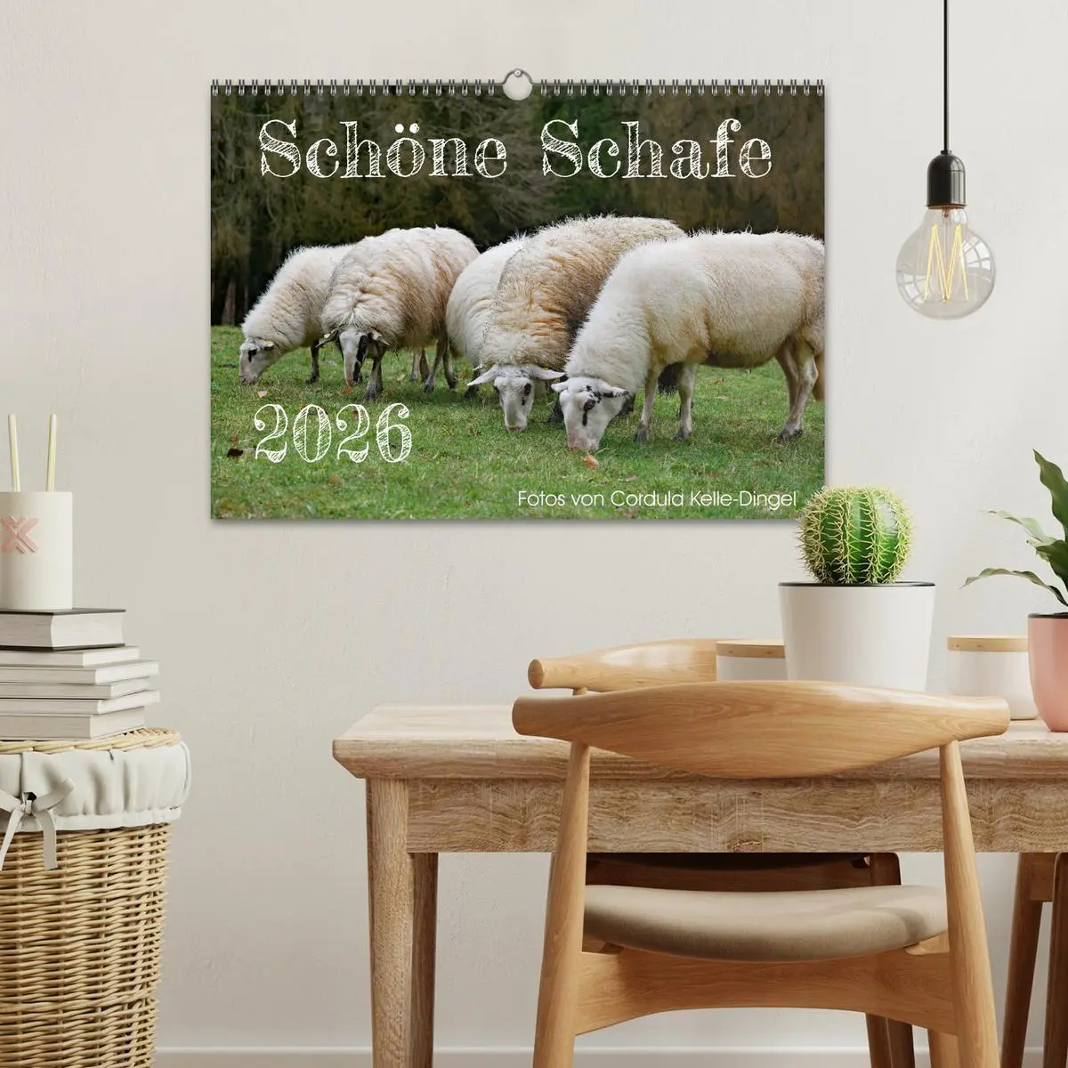 Bild: 9783457740477 | Schöne Schafe (Wandkalender 2026 DIN A3 quer), CALVENDO Monatskalender