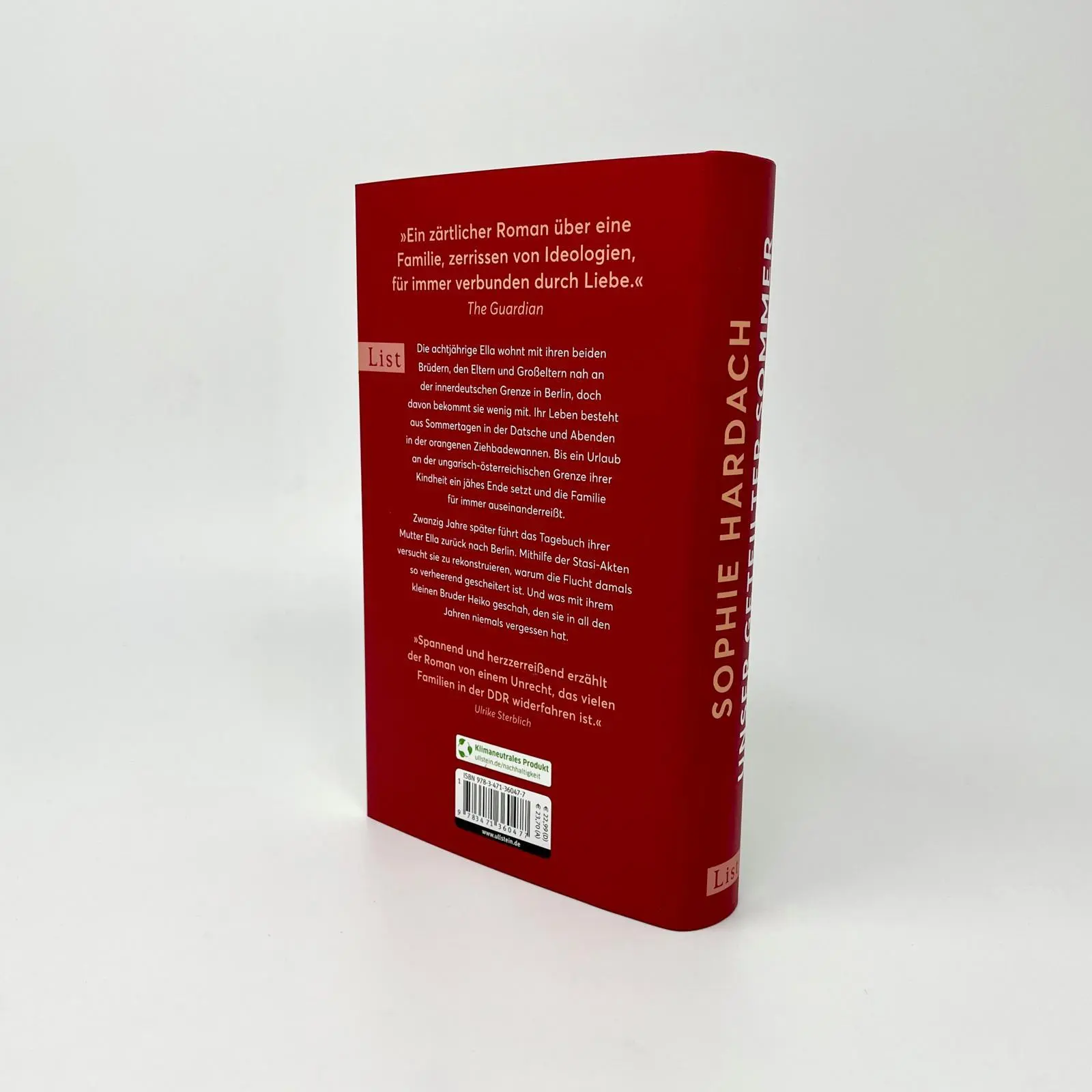 Bild: 9783471360477 | Unser geteilter Sommer | Sophie Hardach | Buch | 364 S. | Deutsch