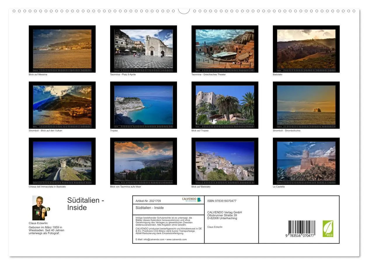 Bild: 9783516070477 | Süditalien - Inside (hochwertiger Premium Wandkalender 2026 DIN A2...