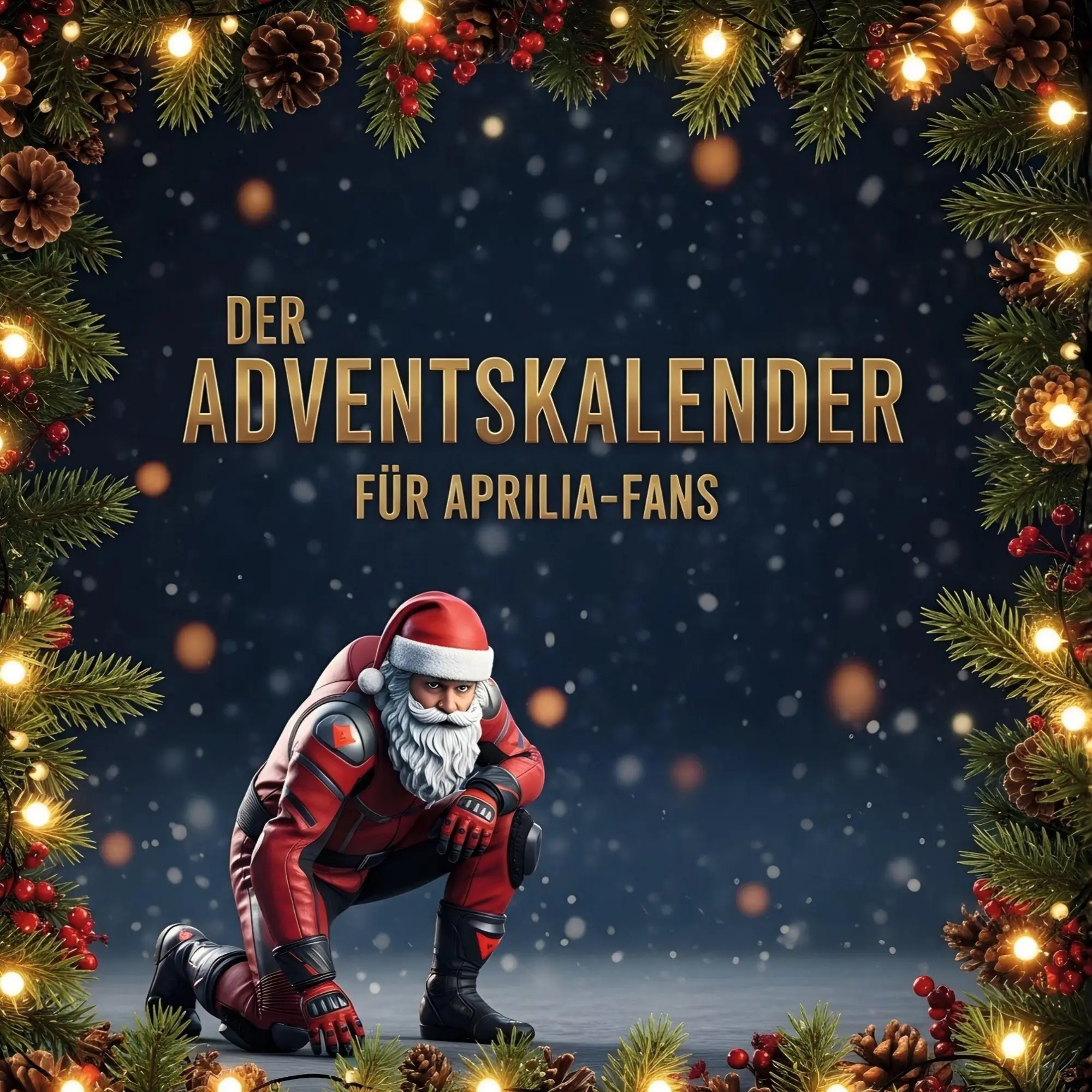 Cover: 9783695340477 | Der Adventskalender für Aprilia-Fans | Leon Friedrich | Taschenbuch