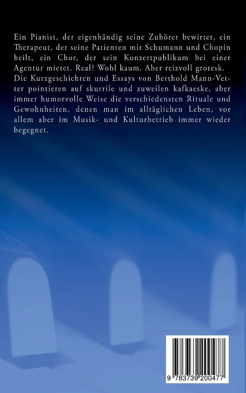Rückseite: 9783739200477 | Klavierspielen ist auch keine Lösung | Berthold Mann-Vetter | Buch