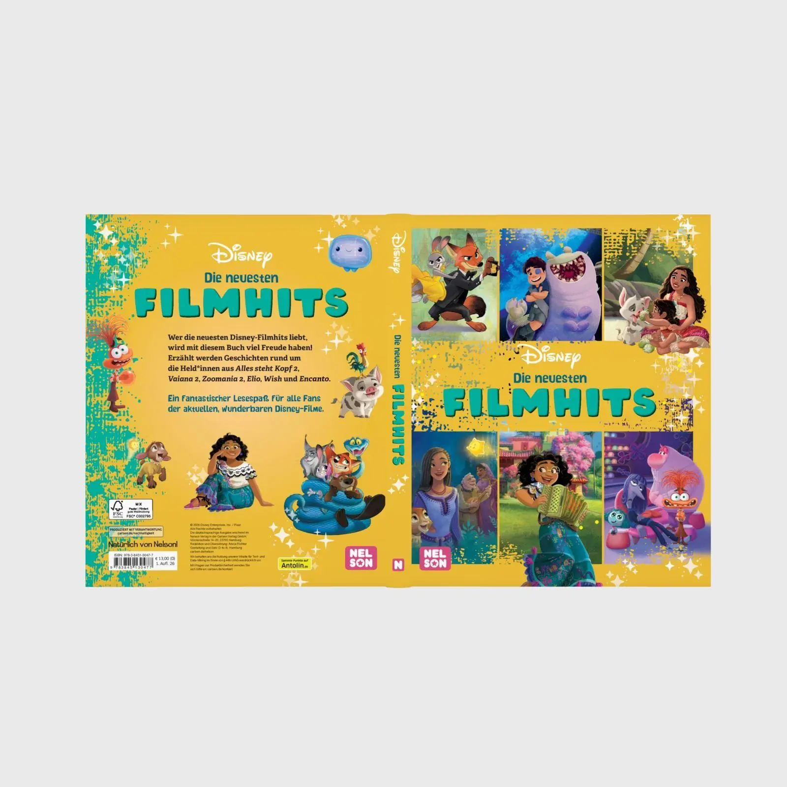 Bild: 9783845130477 | Disney Vorlesebuch: Disney: Die neuesten Filmhits | Zum Vorlesen